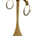 گوشواره حلقه ای گوی