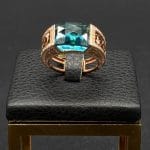 انگشتر نگین رنگی