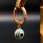 گوشواره حلقه ای آیسان چشم و نظر