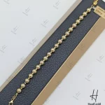 دستبند طلاي گوي ايينه اي اندرسون