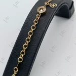 دستبند طلاي زنجيري آويزدار كارتير ورساچ