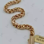 دستبند طلاي استوانه اي زنجري سلين VIP