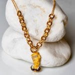 گردنی طلای رخ کلئوپاترا