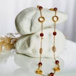 رولباسی عقیق طلا آوا