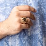 انگشتر مردانه لوویس ویتون مشکی