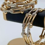 النگوی طلا زنانه سلین تیفانی