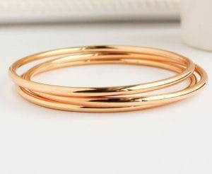 Gold-bangles