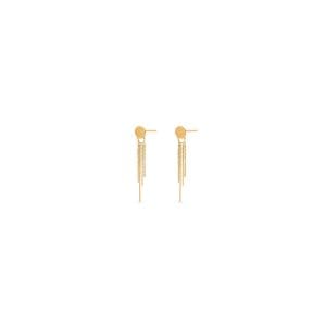 Gold-stud-earrings