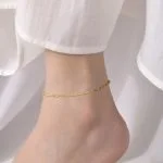Gold-anklet