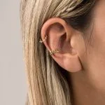 Gold-ear-piercing