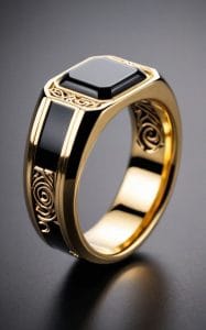 Mens-gold-rings