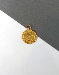 Religious-gold-pendant
