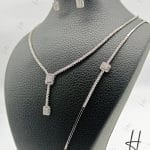 سرویس طلای سفید ، طرح جواهر ، امرالد کات تنیس (تنیس آتنا)