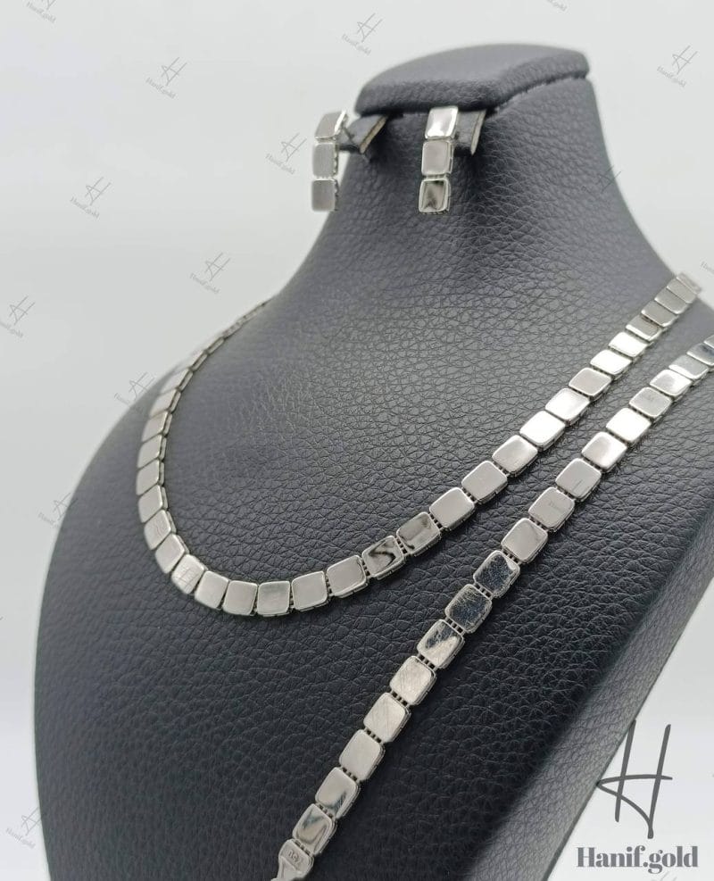سرویس طلای سفید ، مربع آینه ای (پرنس)