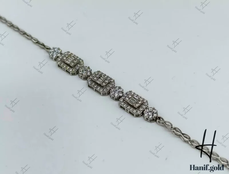 سرویس طلای زنانه ، اتمی ، فلاور امرالدکات ( مصباح )