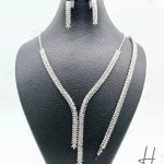 سرویس طلای سفید زنانه ، تراشخور جناقی ،لیزری و آینه ای (تراشخور)