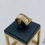 انگشتر طلای زنانه ، دو رنگ اتمی ، طرح پورتوفینو ( کالکشن هیلدا )