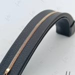 دستبند لخت دو رنگ،سفید و رزگلد طرح ایتالیایی ( دستبند ایتالیایی)