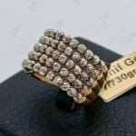 انگشتر البرناردو، ۵ رج توپ سفید و کمینه زرد (البرناردو)