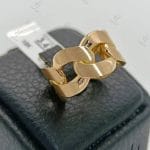 انگشتر کارتیر درشت مات ( صدرا گلد)