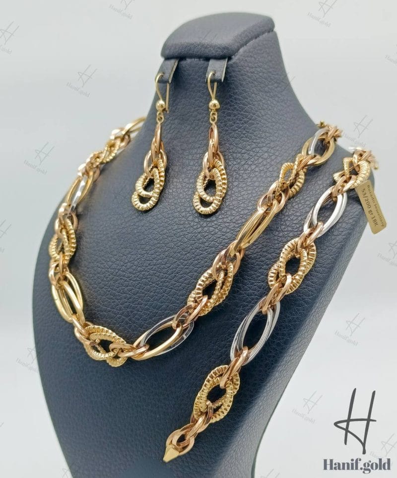 سرویس زنجیری سه رنگ طرح والنسیا (سرویس والنسیا)