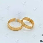 حلقه ست زرد تراش خور مات ( حلقه ست لومیر)