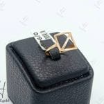 انگشتر مینیمال با طرح مربع (مینیمال وندا)