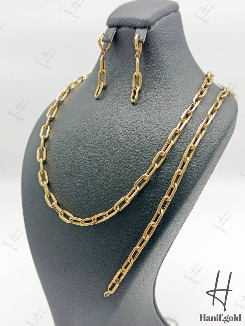 سرویس زنجیری فیگارو ساده ( سرویس تیفانی)