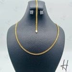 گردنی و دستبند کارتیر نرمال تخت بافت ریز