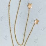 گوشواره بخیه طرح ستاره (بخیه سالیا)