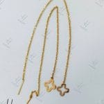 گوشواره بخیه طرح ون کلیف (بخیه سالیا)