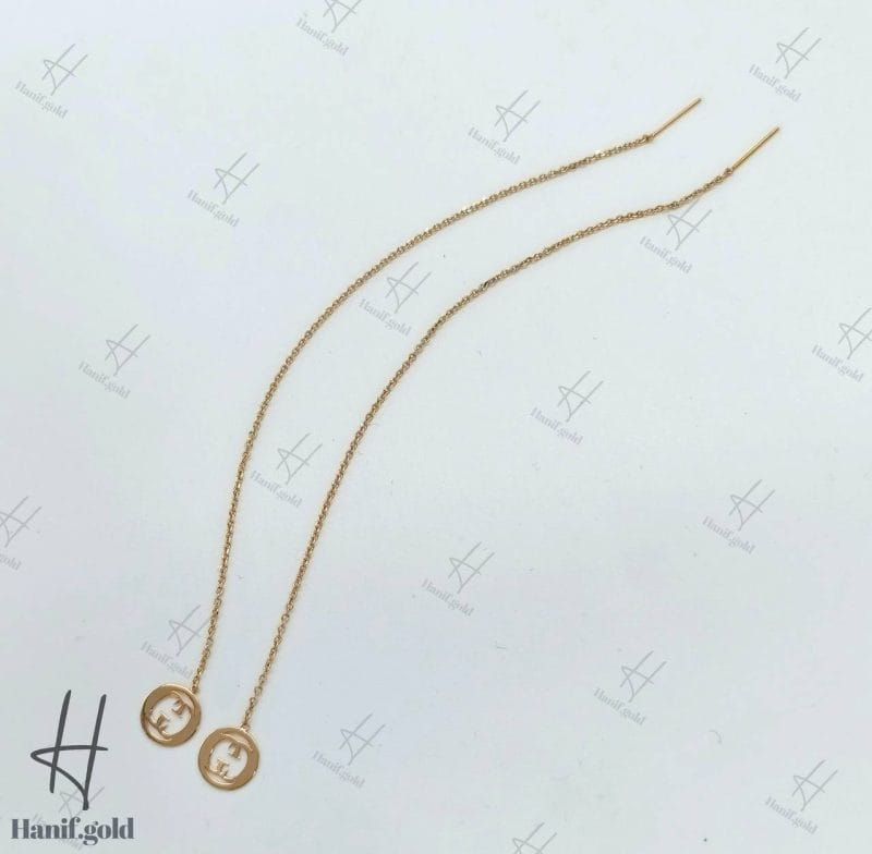 گوشواره بخیه با طرح شنل ( بخیه سالیا)