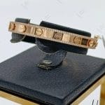 دستبند طلای النگویی زنانه کارتیر لاو رز گلد نگین دار (کارتیر برند نگین دار)