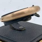 دستبند طلای النگویی رز گلد مات ساده