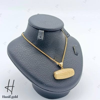 مدال طلای کتیبه کوروش، زرد مات ( مدال دیاموند)