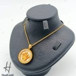 مدال طلای رولکس دو رنگ تراش‌