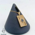 مدال طلای نگین دار پاسور،آس پیک