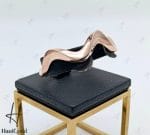 دستبند النگویی طلای رزگلد بنگل موج دار (بنگل آدرین)