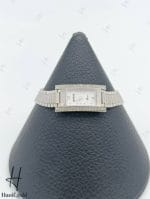 ساعت طلای ژنو سفید مات و براق با صفحه سفید (GENEVE WATCH) - Image 2