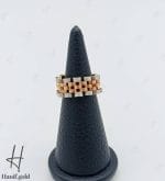 سرویس طلای رولکس دو رنگ رزگلد و سفید (مجموعه رولکس) - Image 4