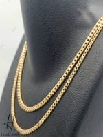 زنجیر طلای کارتیه اسپرت طرح فیگارو - Image 2