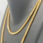 زنجیر طلای میور درشت بلند اسپرت