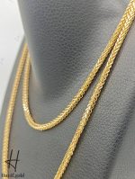 زنجیر طلای میور درشت بلند اسپرت