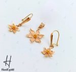 نیم ست طلای زرد و رزگلد فلاور تاج زر - Image 2