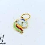 مدال طلای بچه‌گانه مینیمال اسب تک شاخ