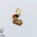 مدال طلای بچه‌گانه مینیمال گربه