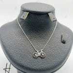 گردنی طلای سفید سوپرسوپریت دوچرخه