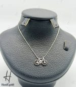 گردنی طلای سفید سوپرسوپریت دوچرخه