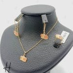 نیم ست طلای بچه‌گانه طرح فیل