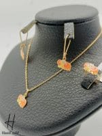 نیم ست طلای بچه‌گانه طرح فیل - Image 2